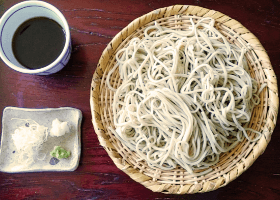 冷たいお蕎麦